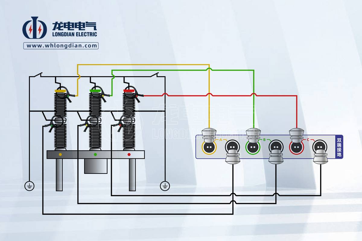 双端接地接线图